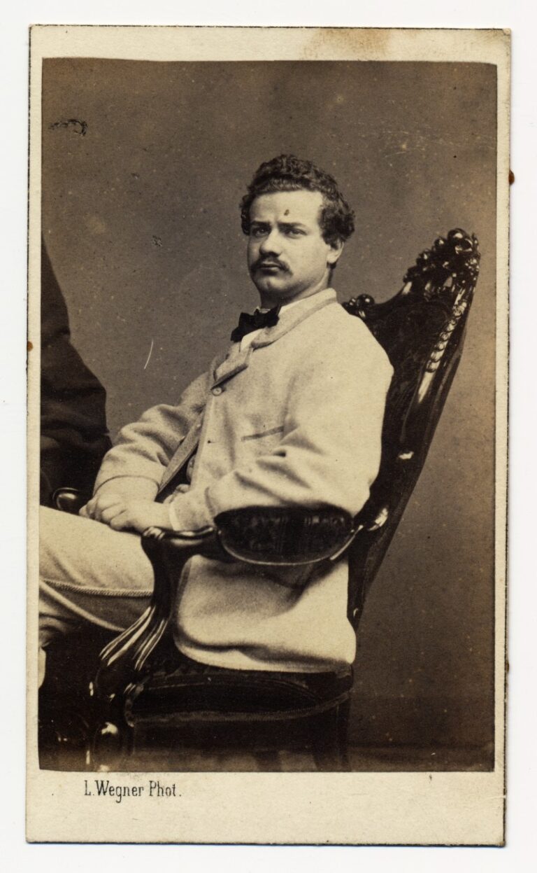 Foto van Jonkheer Augustinus Lycklama á Nijeholt, L. Wegner, Prinsengracht BB 439, Amsterdam