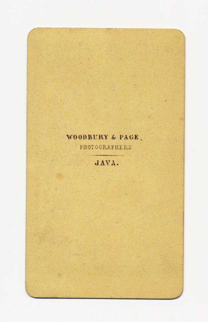 Bekijk de foto's 2 van Woodbury & Page: man met bakkebaarden, Java ca. 1875
