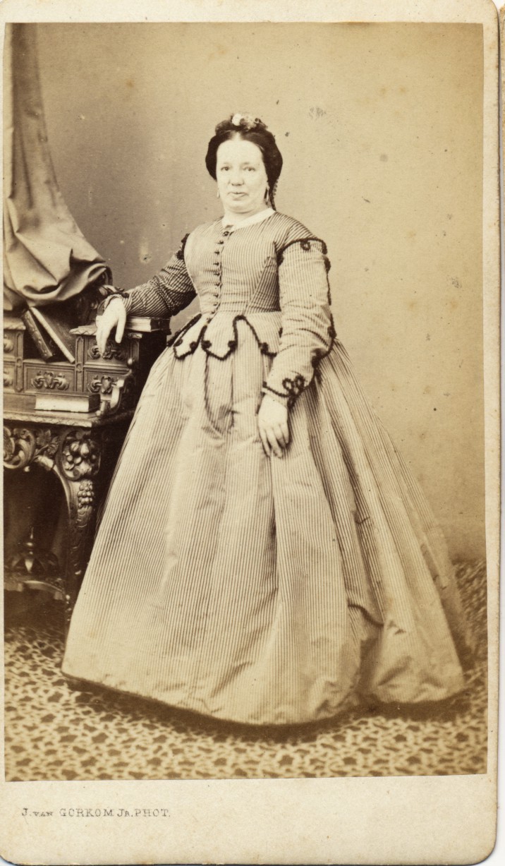 J. van Gorkom Jr.: Anna Josina Burger, Rotterdam ca. 1874