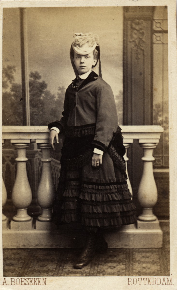 A. Böeseken: Anna Lorié, Rotterdam ca. 1875