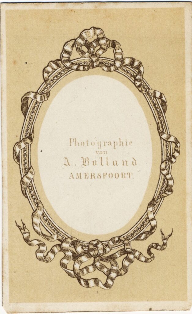 Bekijk de foto's 2 van A. Bolland: Anthonia Jacoba Ockerscau, Amersfoort ca. 1880