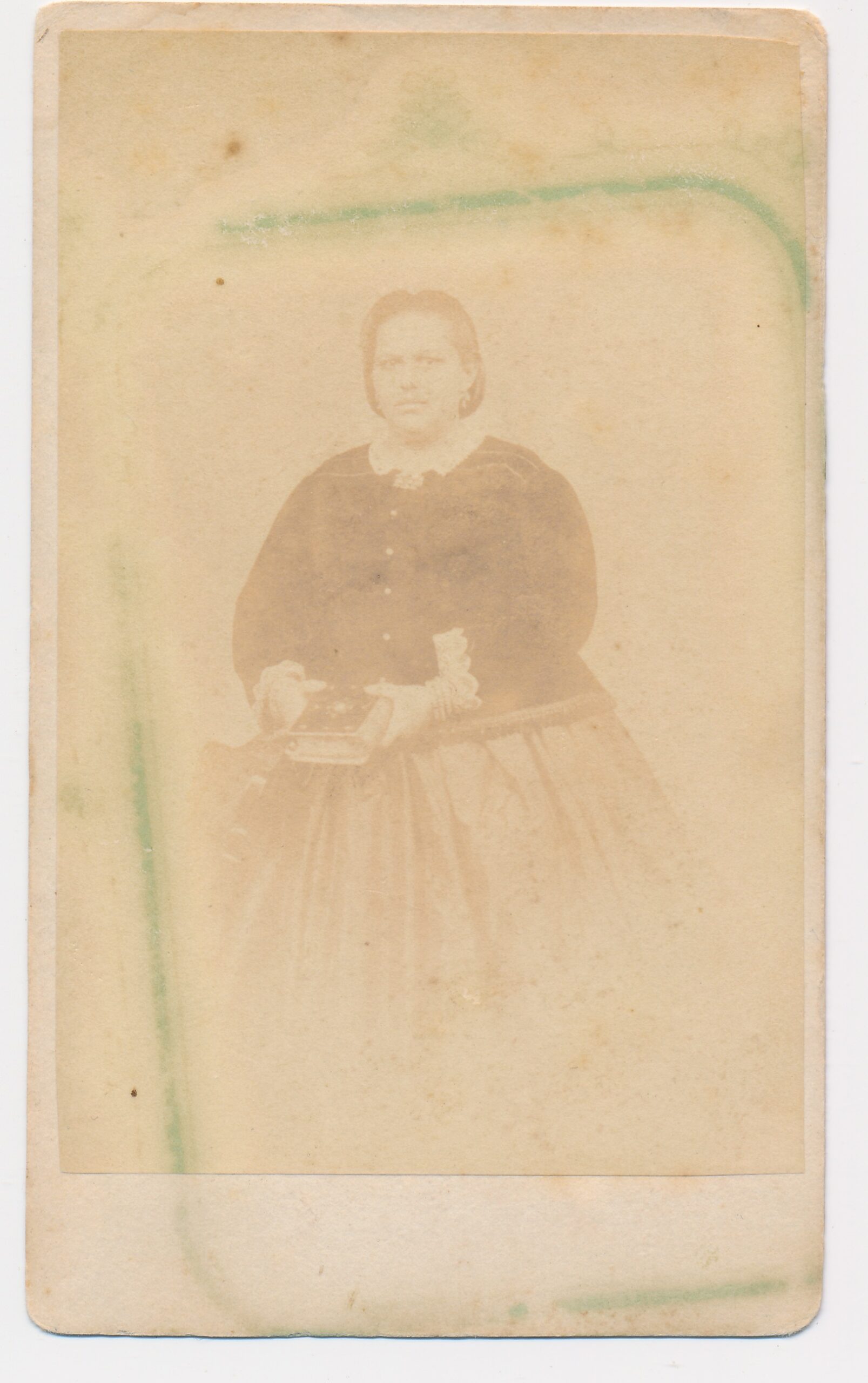 Woodbury & Page: onbekende vrouw, Java ca. 1865