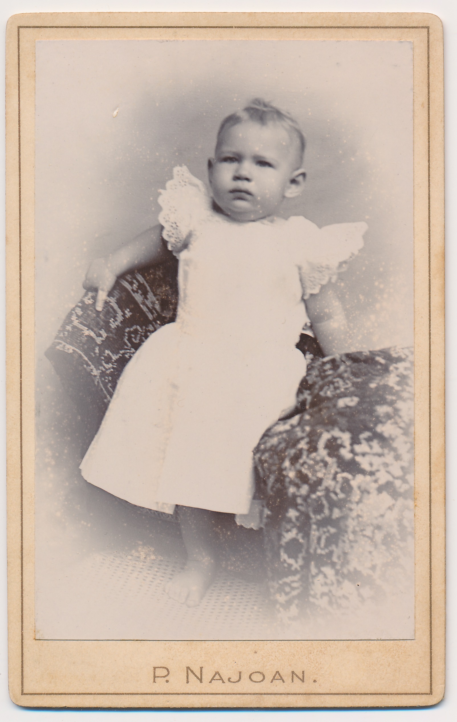 P. Najoan: onbekende baby, Batavia ca. 1885
