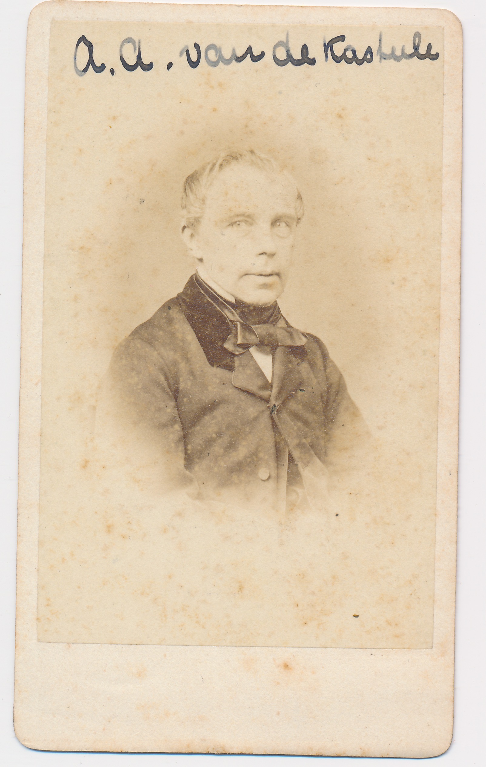 Gebr. Delboy: Abraham Anne van de Kasteele, Den Haag ca. 1875