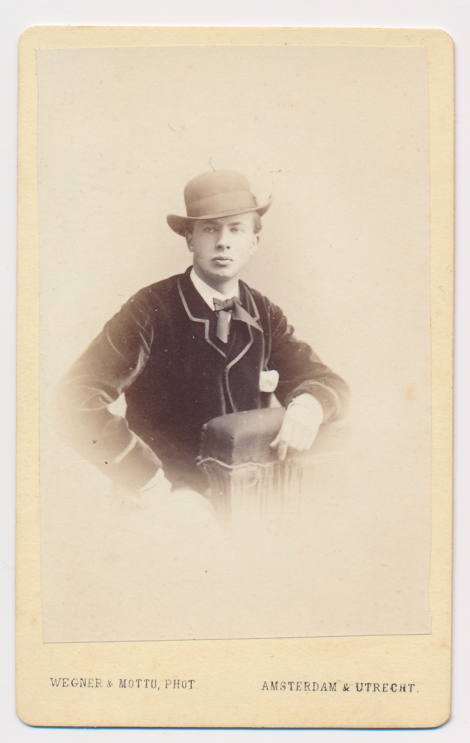 Wegner & Mottu: Willem Marcus van Weede, Amsterdam ca. 1870
