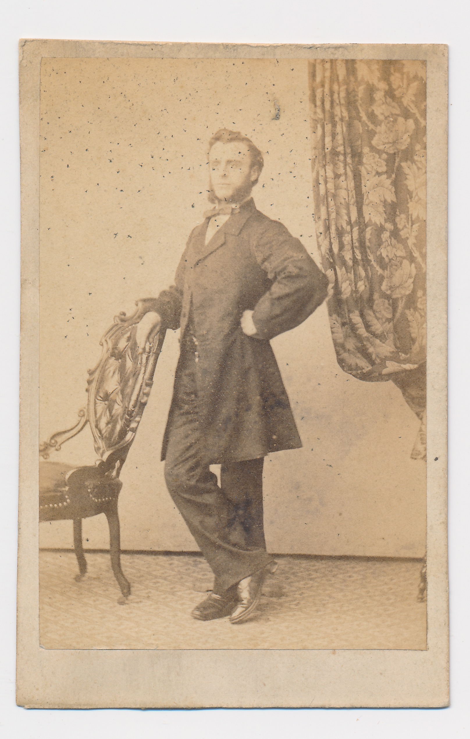 F. Kaijser: onbekende jongeman, Utrecht/Zwolle ca. 1875
