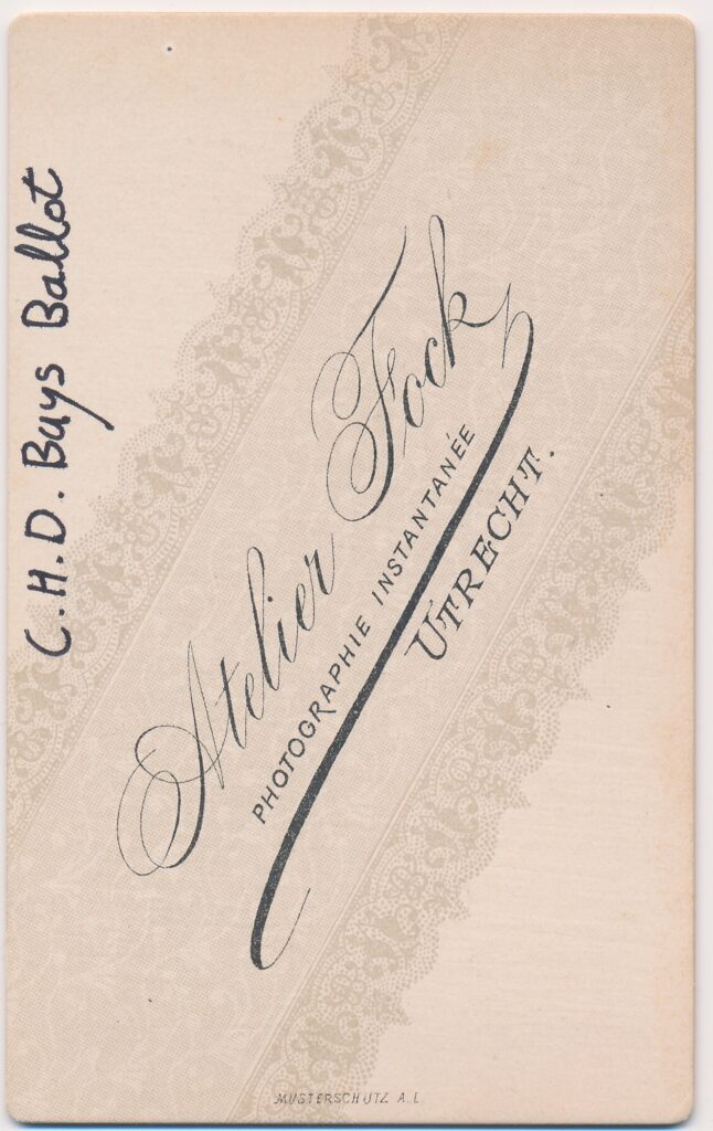 View the photos 2 van Atelier Fock: Christophorus Buys Ballot, atelier Fock, Utrecht ca. 1875