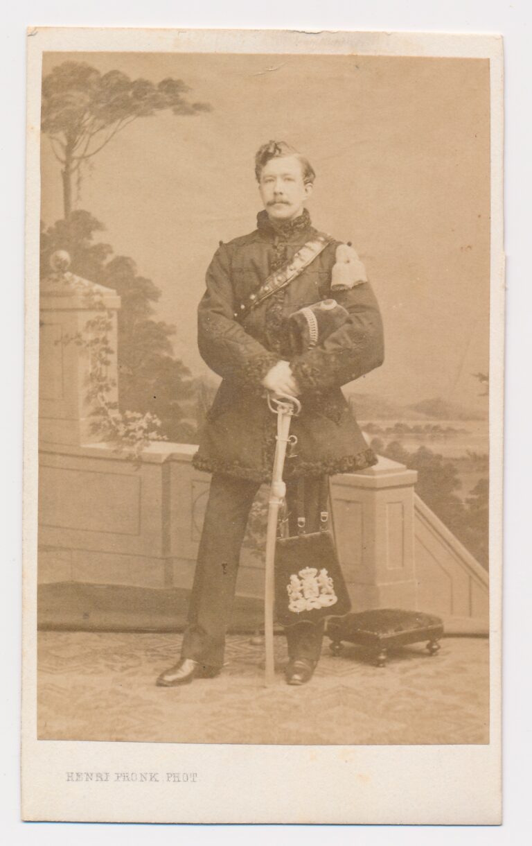 Foto van Joachim Ferdinand baron Taets van Amerongen (1837–1872), Henri Pronk, Phot.