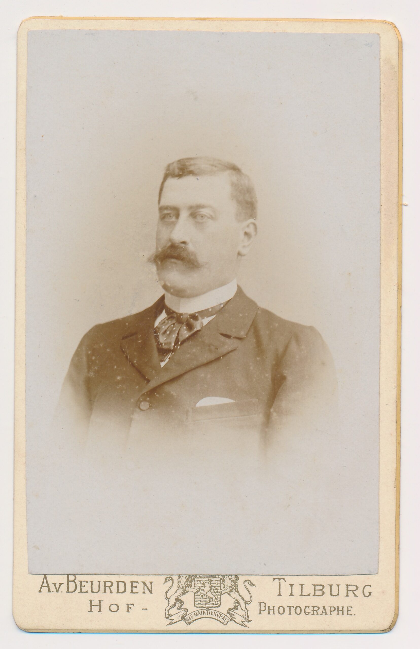 A. van Beurden: Pierre Bogaerts, Tilburg ca. 1880
