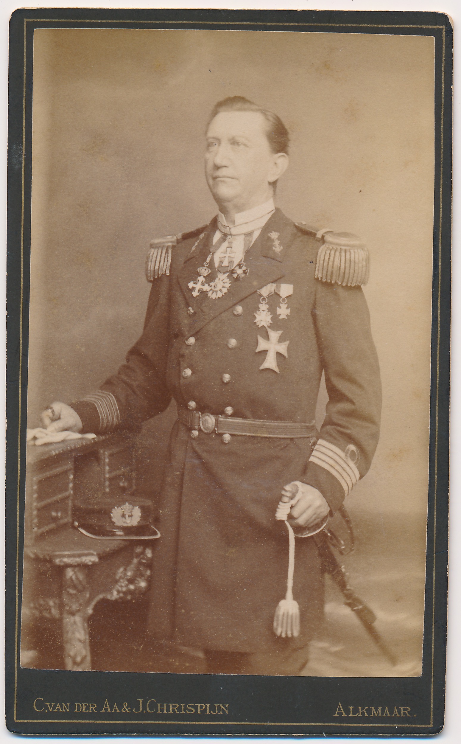 C. van der Aa & J. Chrispijn: W.F.H. Kramer, Alkmaar ca. 1885