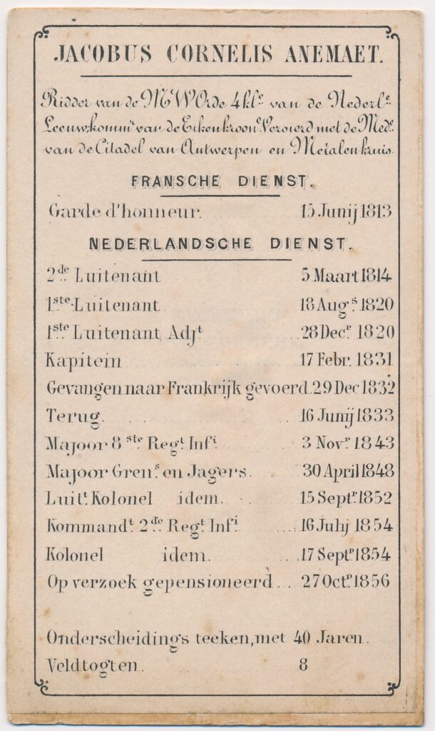 Bekijk de foto's 2 van Onbekend: Jacobus Cornelis Anemaet, ca. 1867