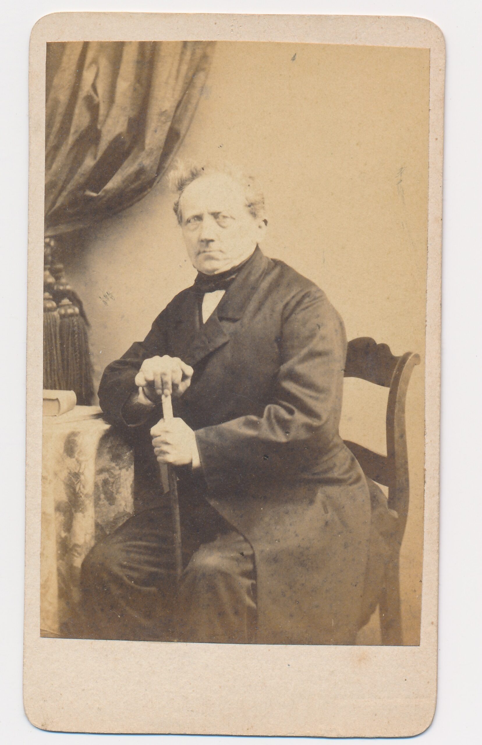 L.J. Bruna: onbekende oudere man, Enschede ca. 1870