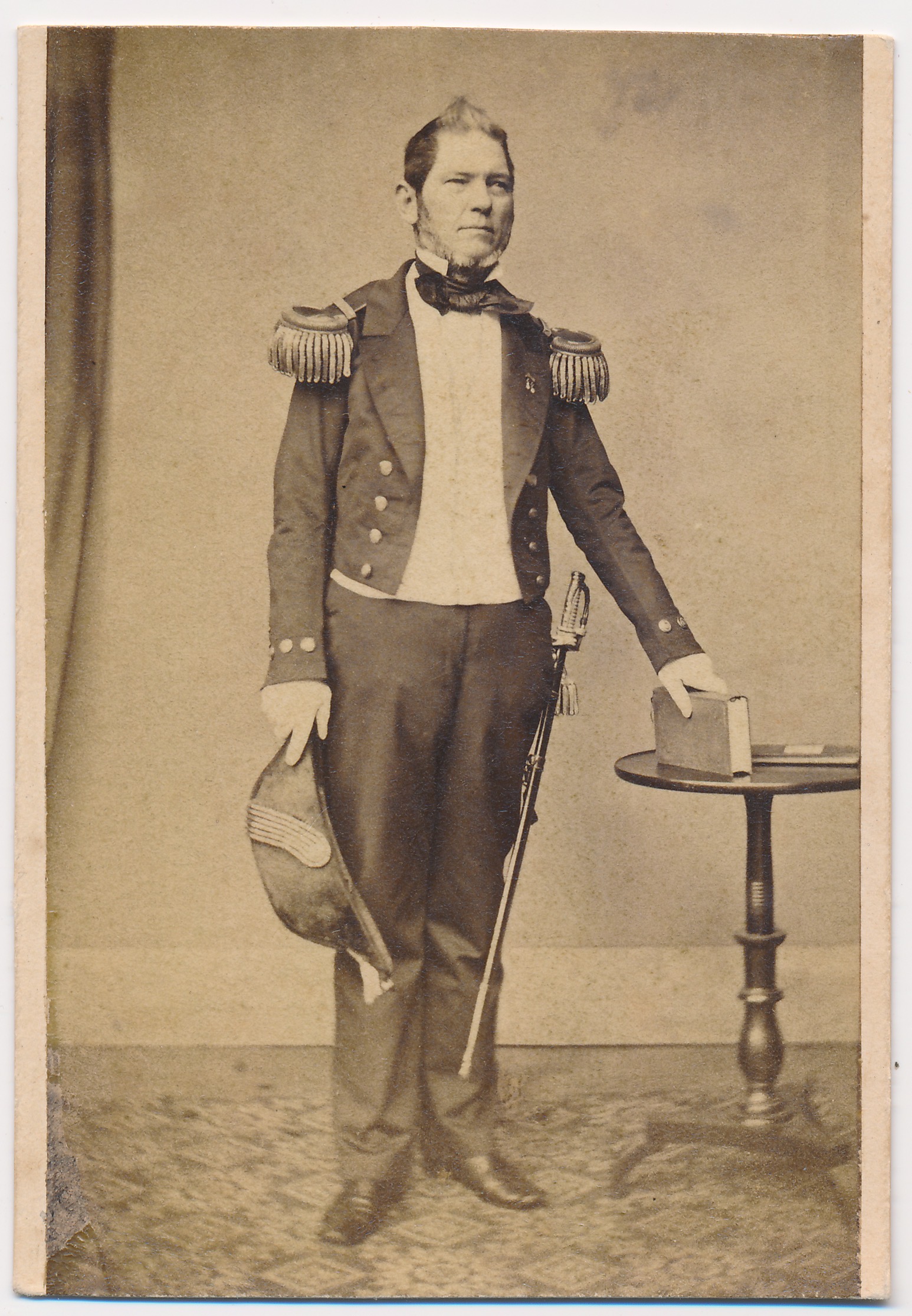 Onbekend: Abraham David Salomons Clarkson, Sint Eustatius ca. 1862