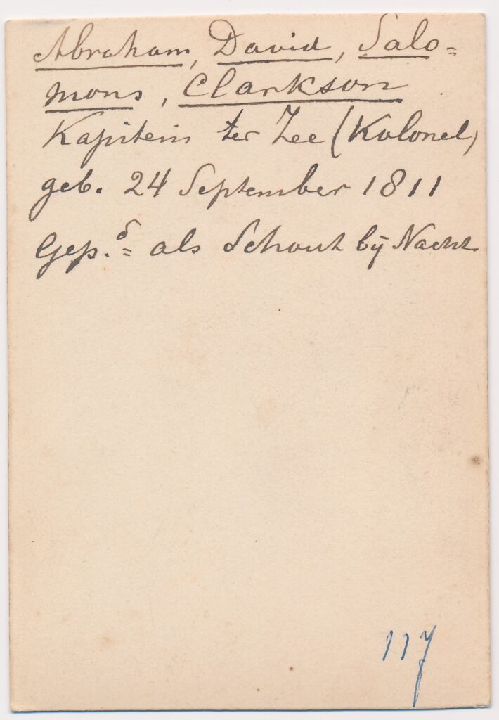 View the photos 2 van Unknown: Abraham David Salomons Clarkson, Sint Eustatius ca. 1862