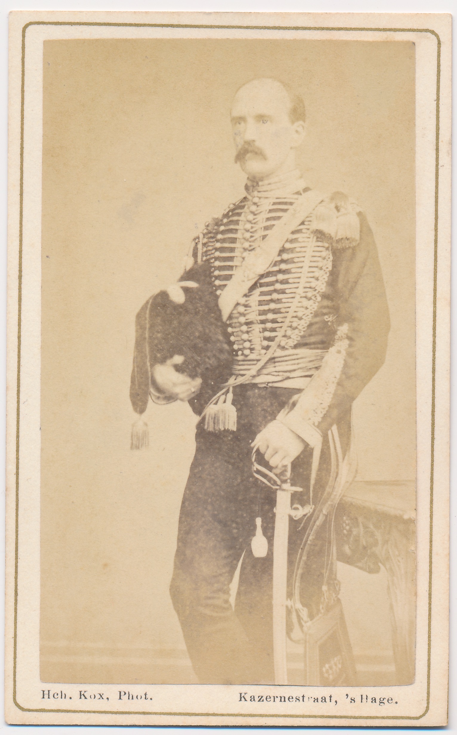 Hch. Kox: Hajo Albert Woortman Spandaw, Den Haag ca. 1883