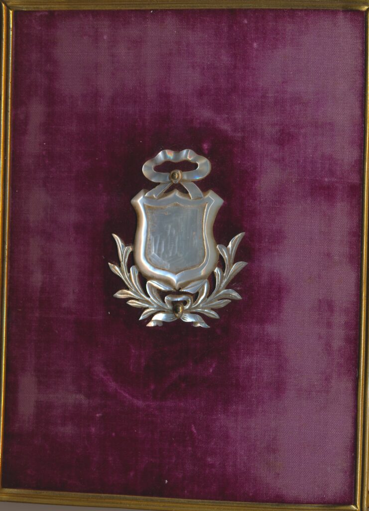 Albumkaft: “Souvenir aan W. van Bronkhorst”, ca. 1860