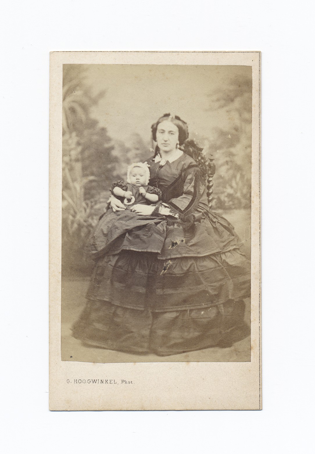 G. Hoogwinkel: Anna Maria Theresia Mitschke, Rotterdam ca. 1870