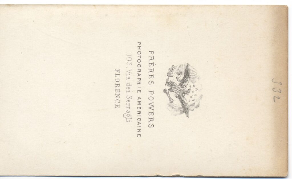 Bekijk de foto's 2 van Frères Powers: graf Theodore Parker, Florence ca. 1873