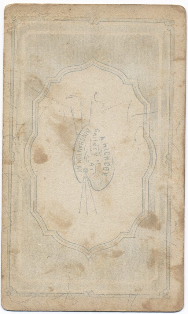 Bekijk de foto's 2 van A. Hickcok: Daniel en Eliza ‘Queenie’ Nestel, Binghamton NY ca. 1865