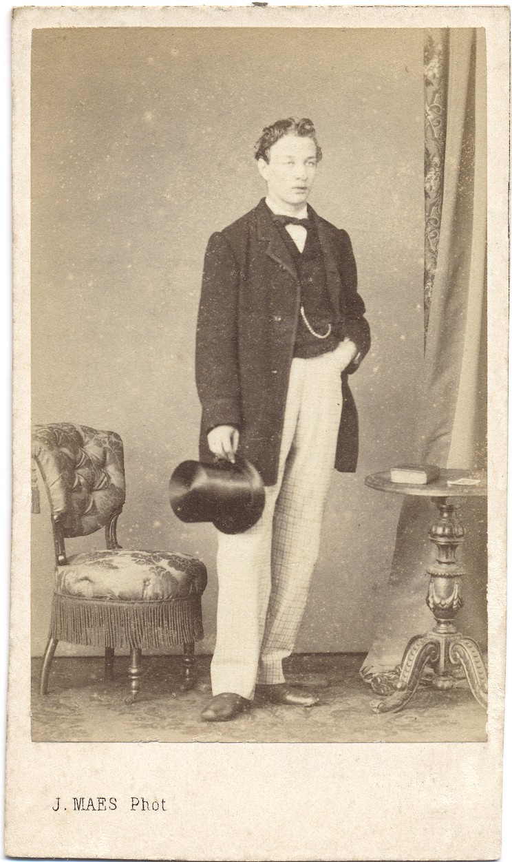 J. Maes: Antonius Johannes Franciscus Mutsaers, Brussel ca. 1860